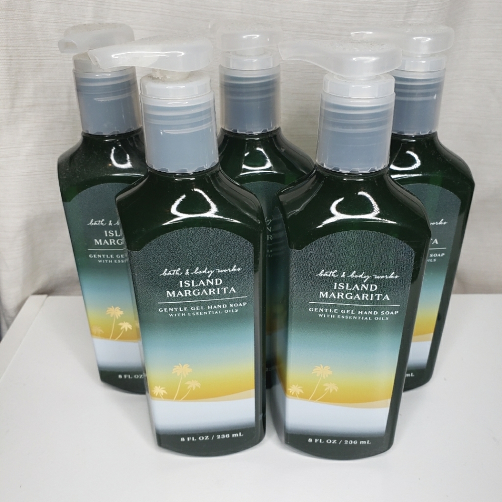 BBW ISLAND MARGARITA GENTLE FOAMING HAND SOAP X5